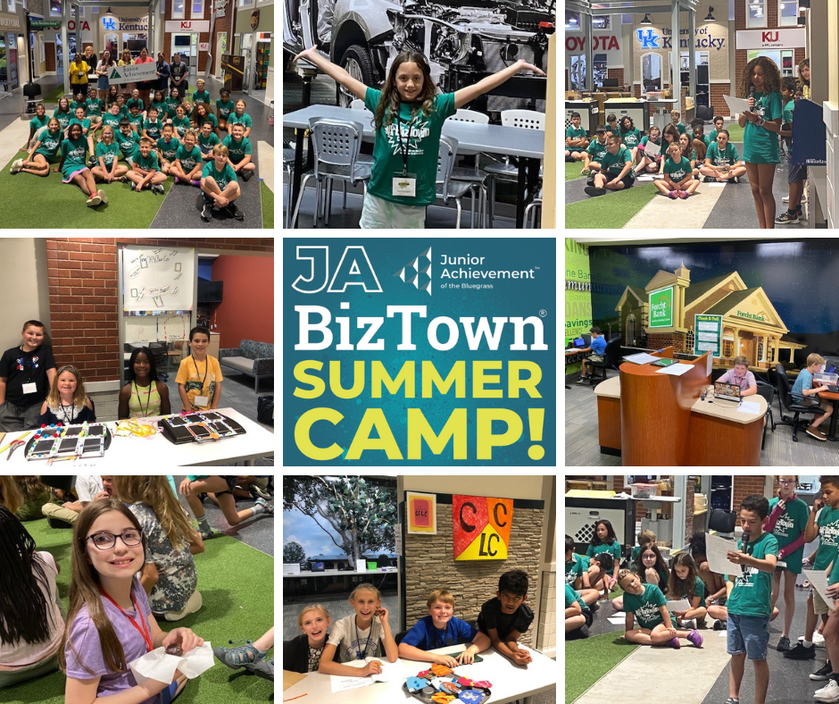 JA of the Bluegrass BizTown Summer Camp 2023