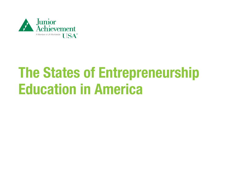 The 2019 States of Entrepreneurship Report