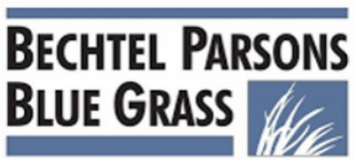 Logo for sponsor Bechtel Parsons Blue Grass