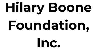 Logo for sponsor Hilary Boone Foundation