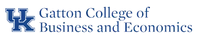 Logo for sponsor UK Gatton College of Business