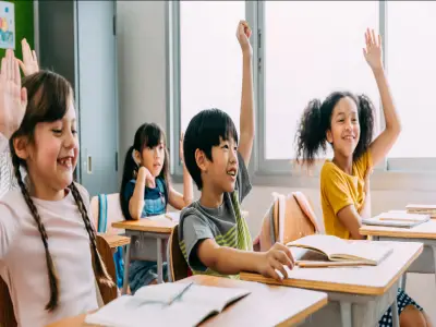 JA stock image of students